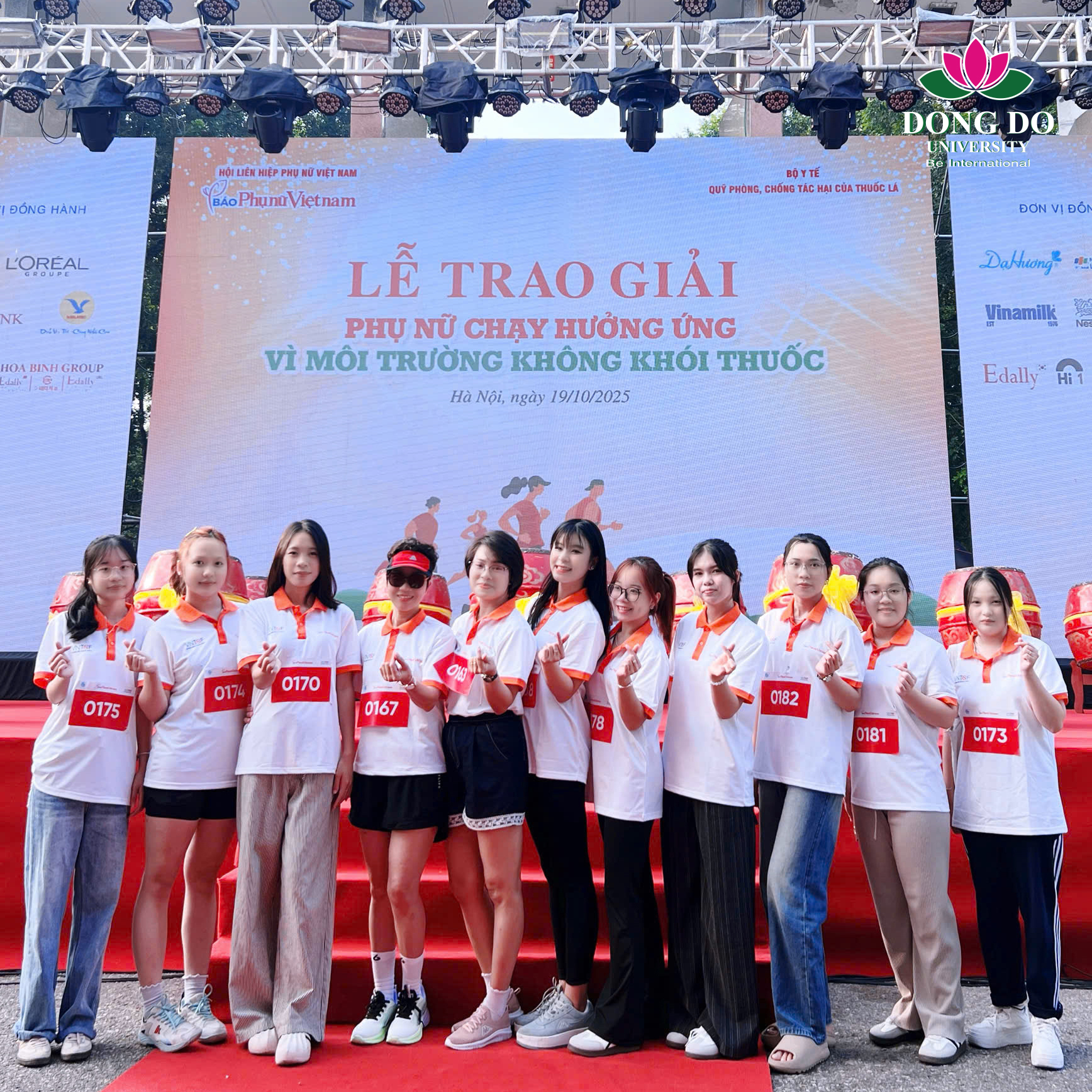 Phái nữ Đông Đô chạy vì môi trường không khói thuốc – lan tỏa thông điệp sống xanh