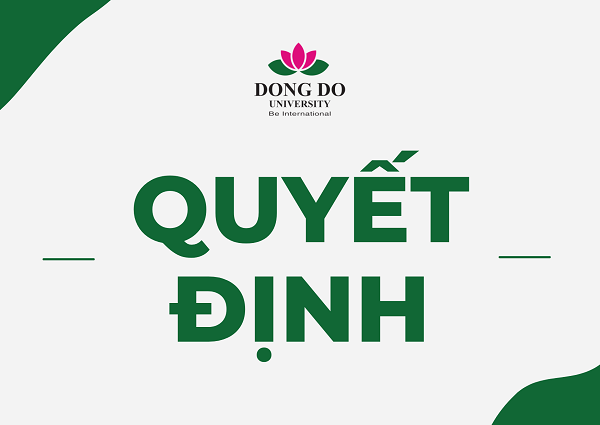 Quyết định cho sinh viên các lớp DU523.02, DU523.03 ngành Dược học được tiếp tục đào tạo