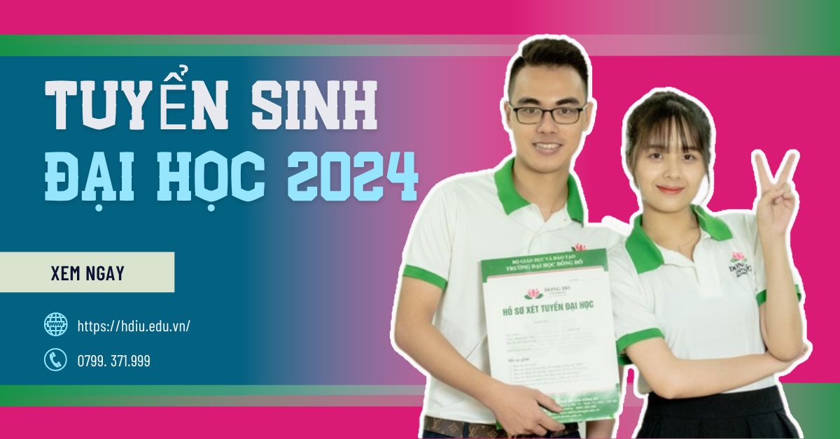 Thông báo tuyển sinh Đại học vừa học vừa làm năm 2024
