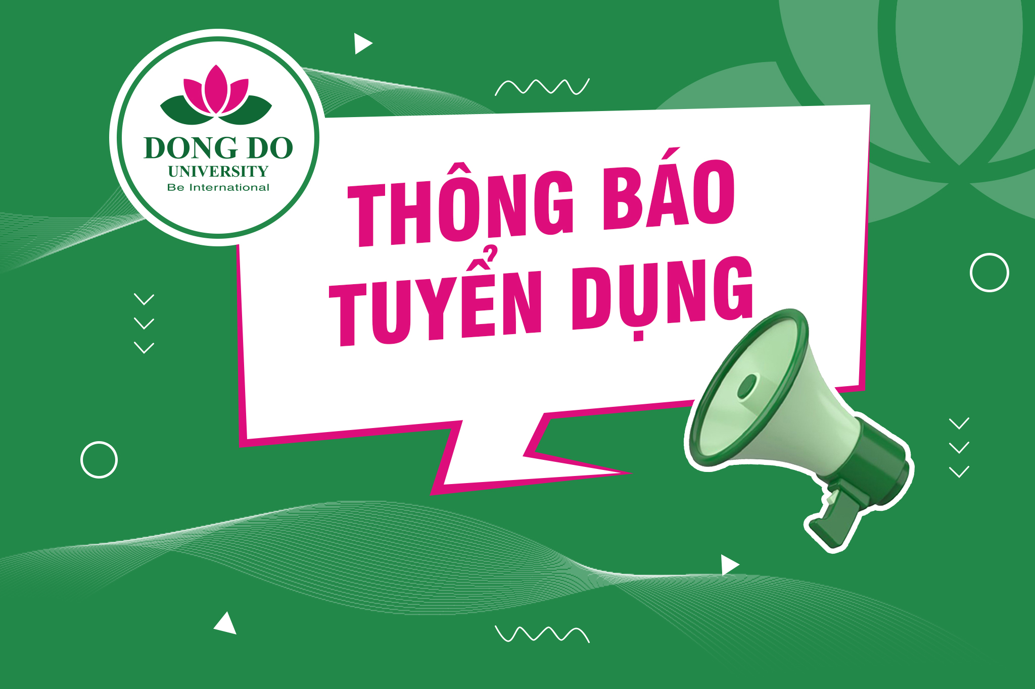 Trường Đại học Đông Đô tuyển dụng giảng viên 2025