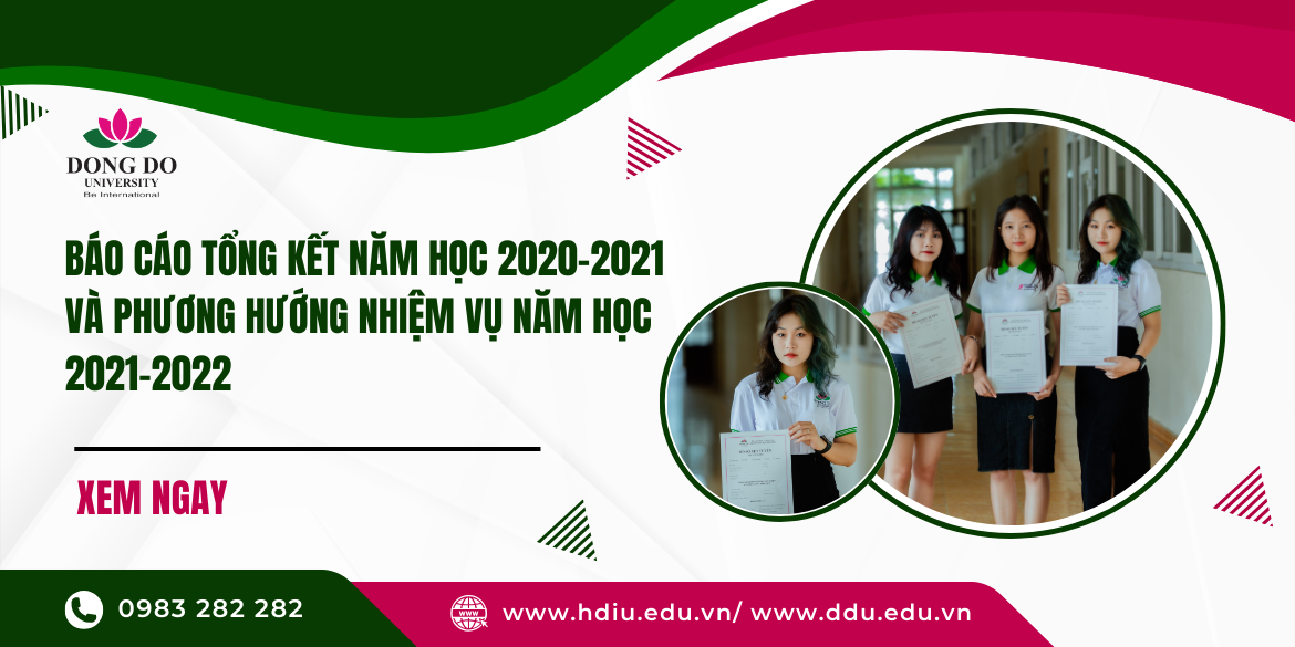 Báo cáo tổng kết năm học 2020-2021 và phương hướng, nhiệm vụ năm học 2021-2022