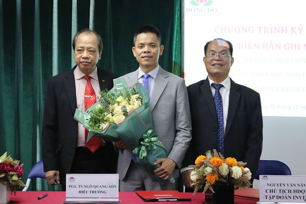 Chương trình định hướng việc làm và Lễ ký kết biên bản ghi nhớ hợp tác giữa khoa Thú y và Công ty CP Tập đoàn INVET