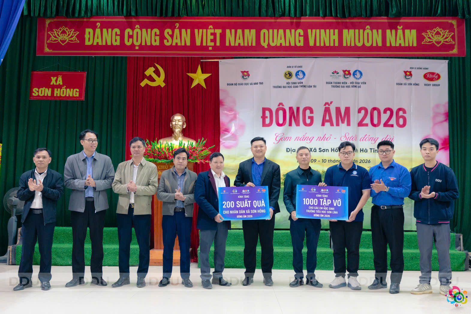 Đông Ấm 2026: Tuổi trẻ Đông Đô trao yêu thương, vun đắp nghĩa tình nơi biên giới